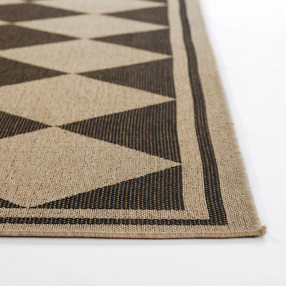 Diamond Checkered Outdoor Rug