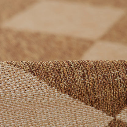 Diamond Checkered Outdoor Rug