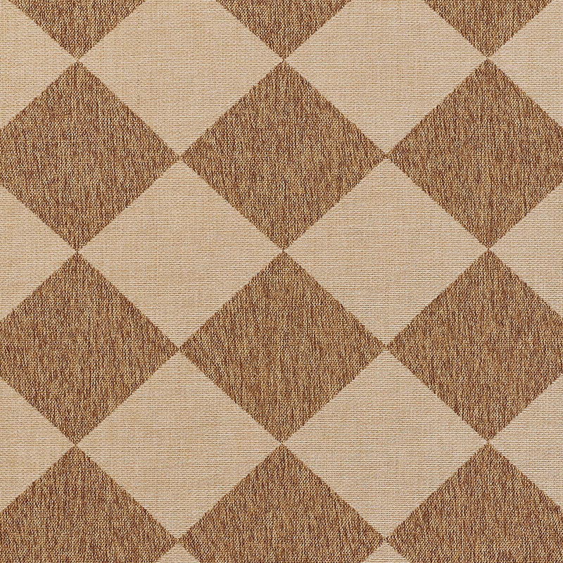 Diamond Checkered Outdoor Rug
