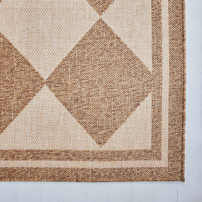 Diamond Checkered Outdoor Rug