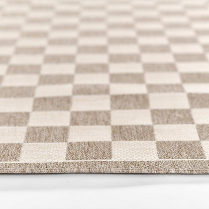 Checkered Outdoor Rug