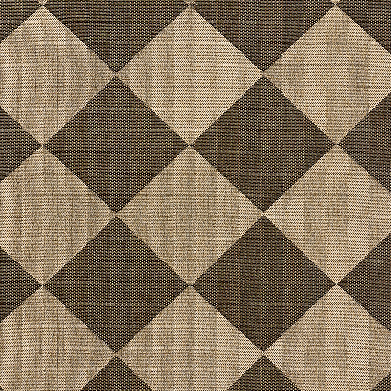Diamond Checkered Outdoor Rug