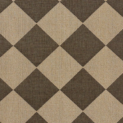 Diamond Checkered Outdoor Rug