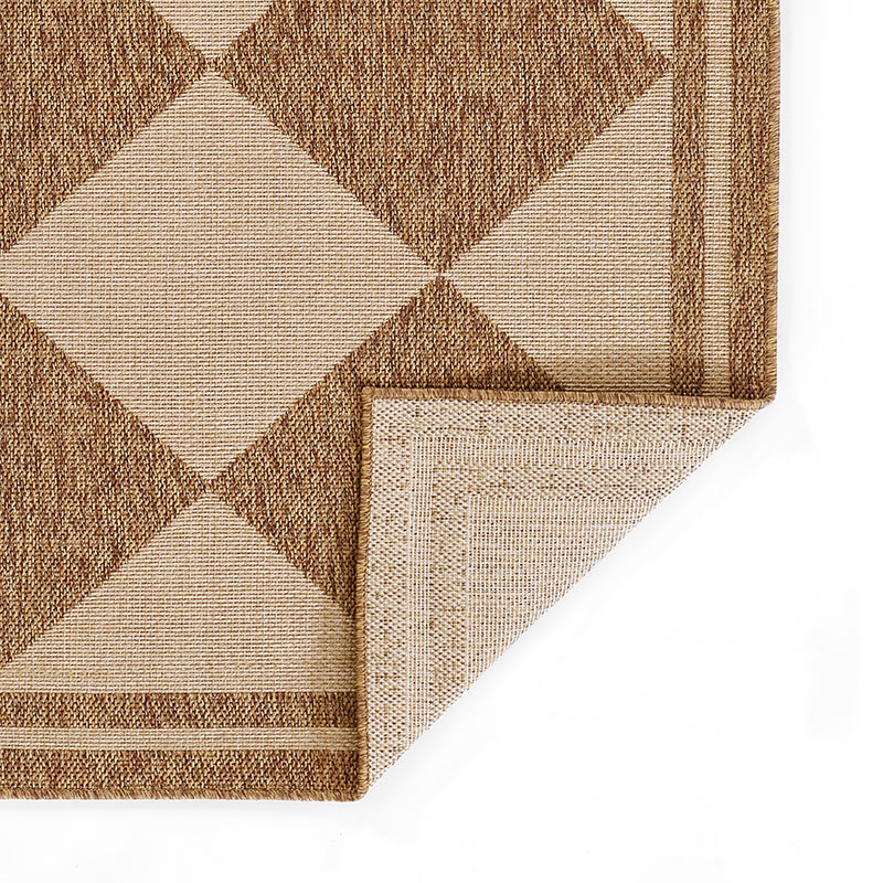 Diamond Checkered Outdoor Rug