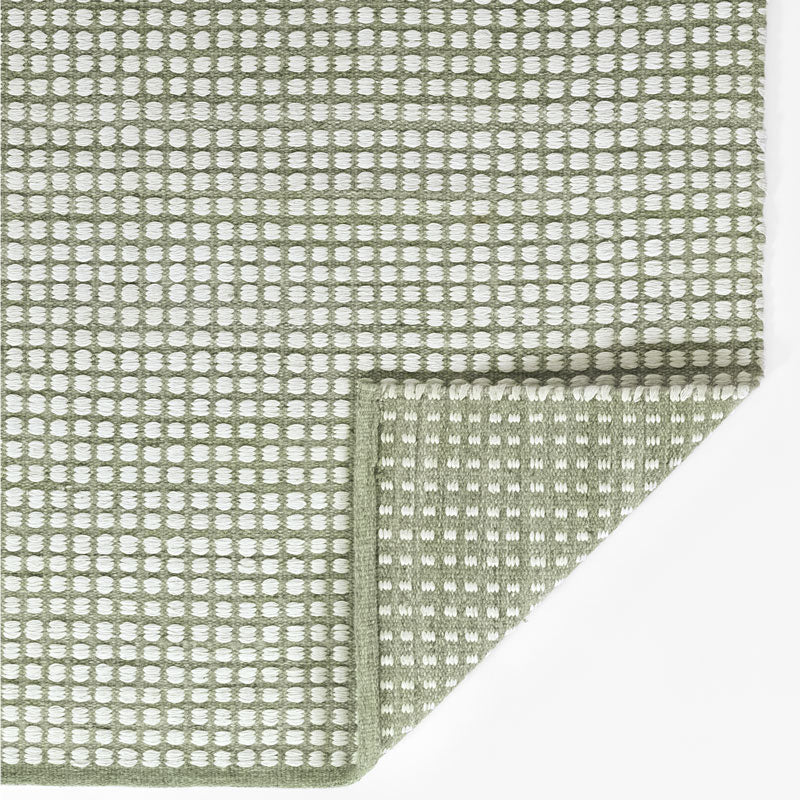 Handwoven Mini Checkered Performance Rug