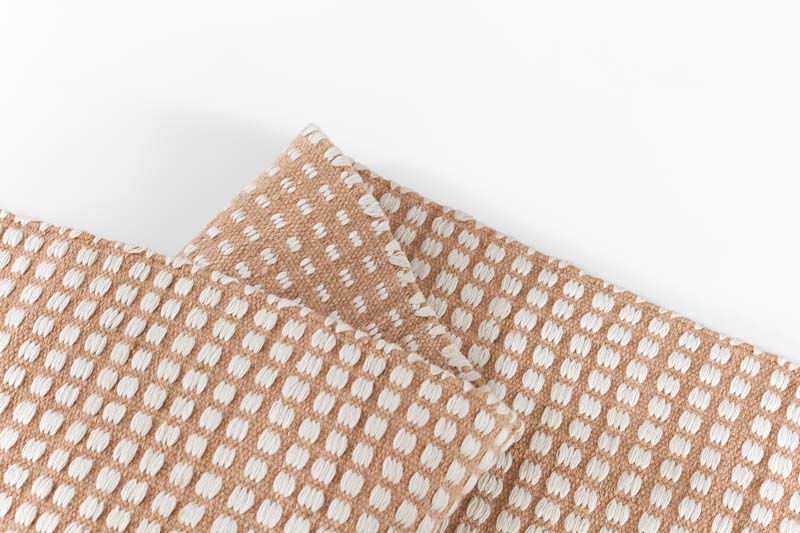 Handwoven Mini Checkered Performance Rug
