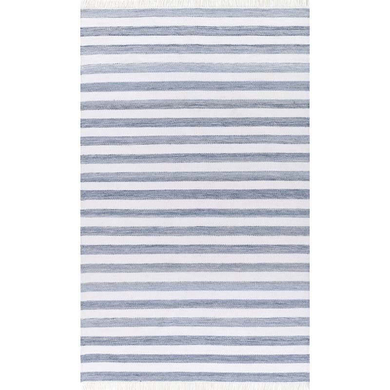 Handwoven Striped Performance Rug