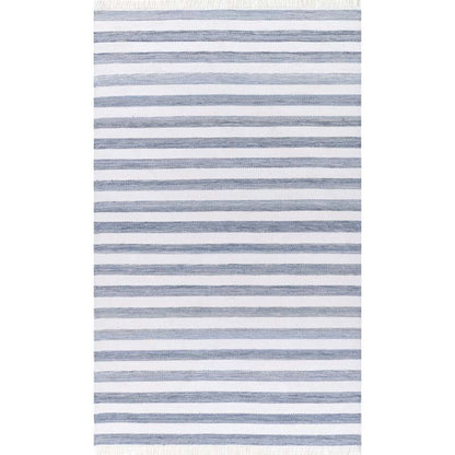 Handwoven Striped Performance Rug
