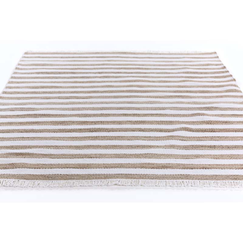 Handwoven Striped Performance Rug