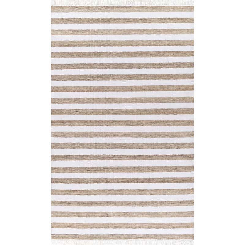 Handwoven Striped Performance Rug