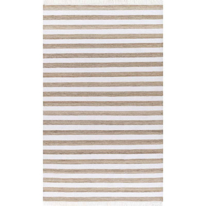 Handwoven Striped Performance Rug