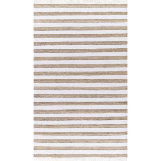 Handwoven Striped Performance Rug