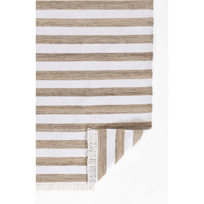 Handwoven Striped Performance Rug