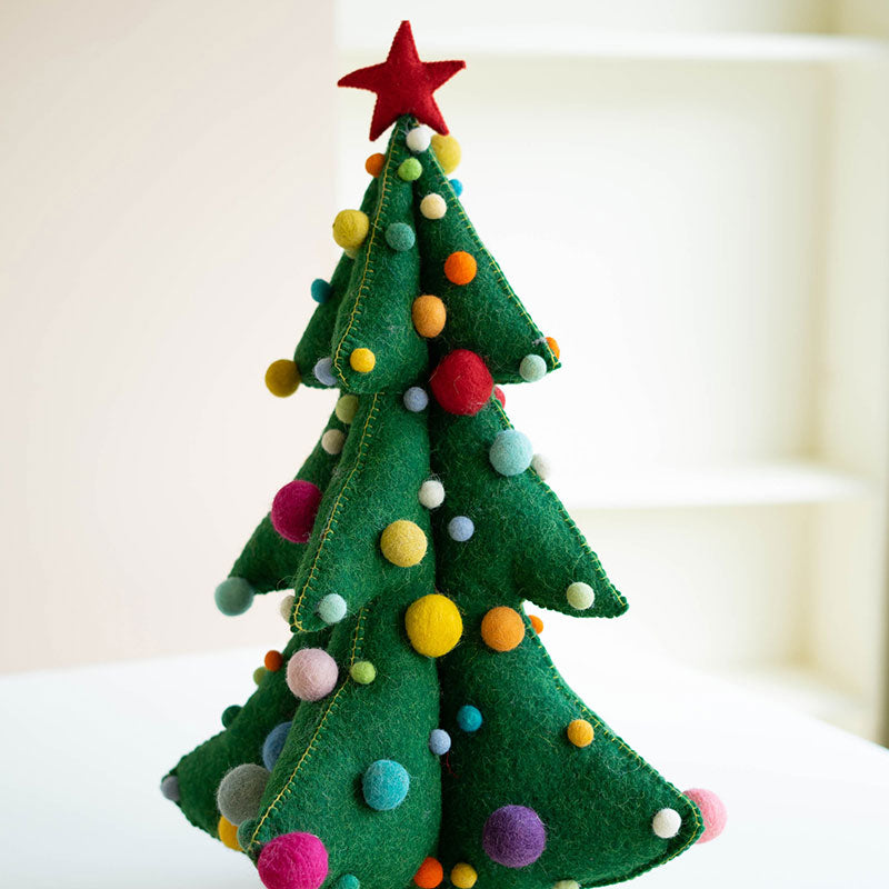 Merry & Bright Felt Christmas Tree