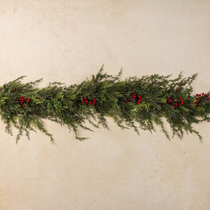 Pine and Berries Garland