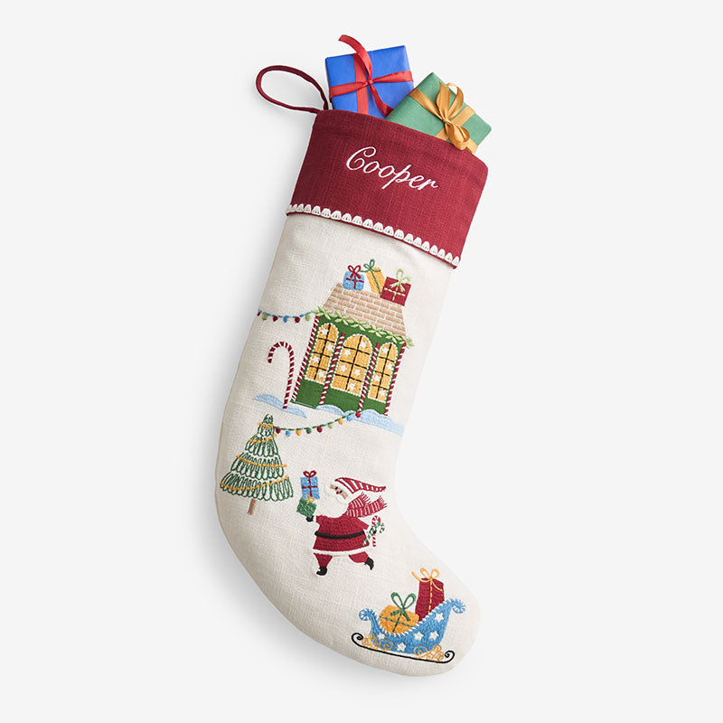 Festive Winter Stocking