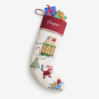 Festive Winter Stocking
