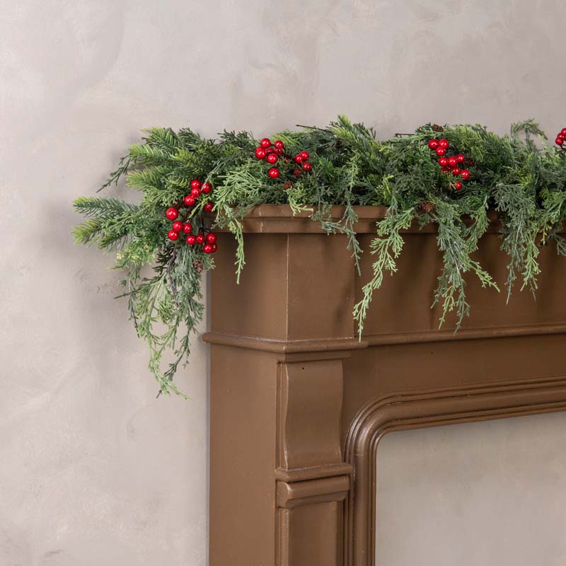Pine and Berries Garland