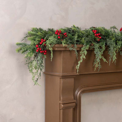 Pine and Berries Garland