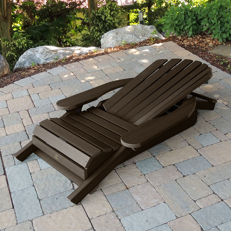 Folding and Reclining Adirondack Chair
