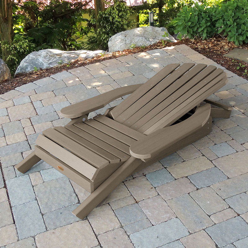 Folding and Reclining Adirondack Chair