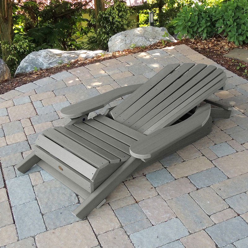 Folding and Reclining Adirondack Chair