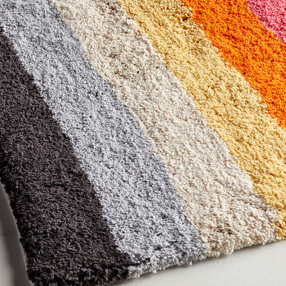 Color Bar Bath Rug