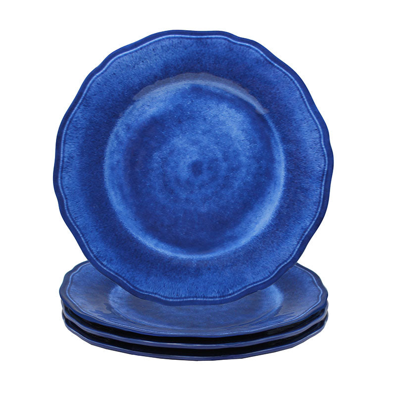 Campania Melamine Dinner Plates, Set of 4