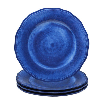 Campania Melamine Dinner Plates, Set of 4