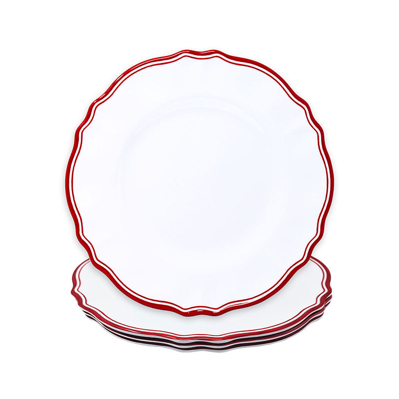 Maison Melamine Salad Plates, Set of 4