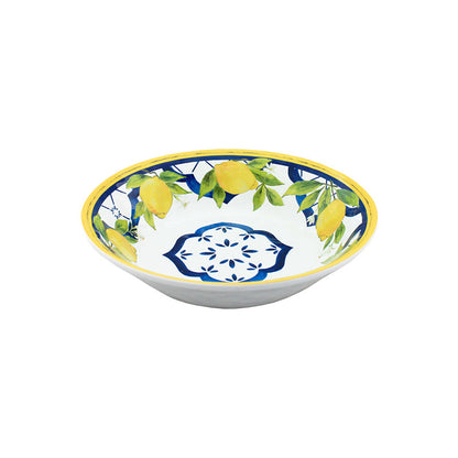 Citrus Melamine Cereal Bowls, Set of 4