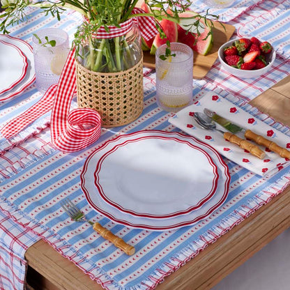 Maison Melamine Dinner Plates, Set of 4