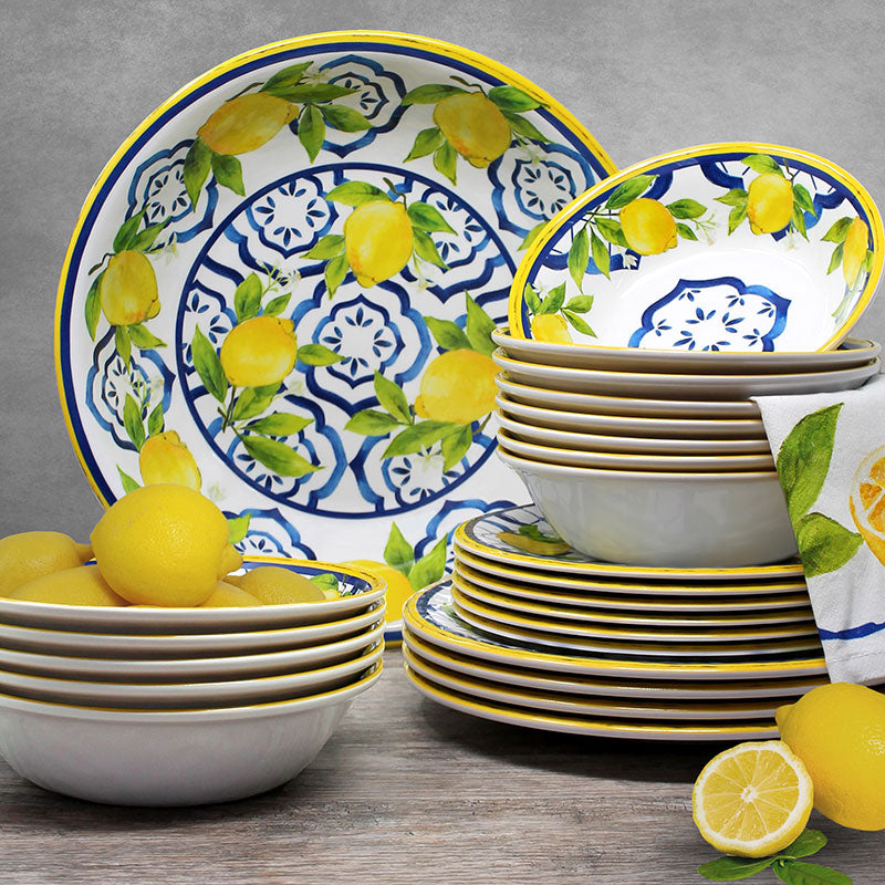 Citrus Melamine Serving Bowl