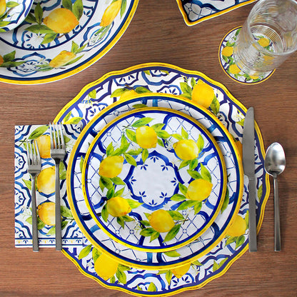 Citrus Melamine Serving Bowl