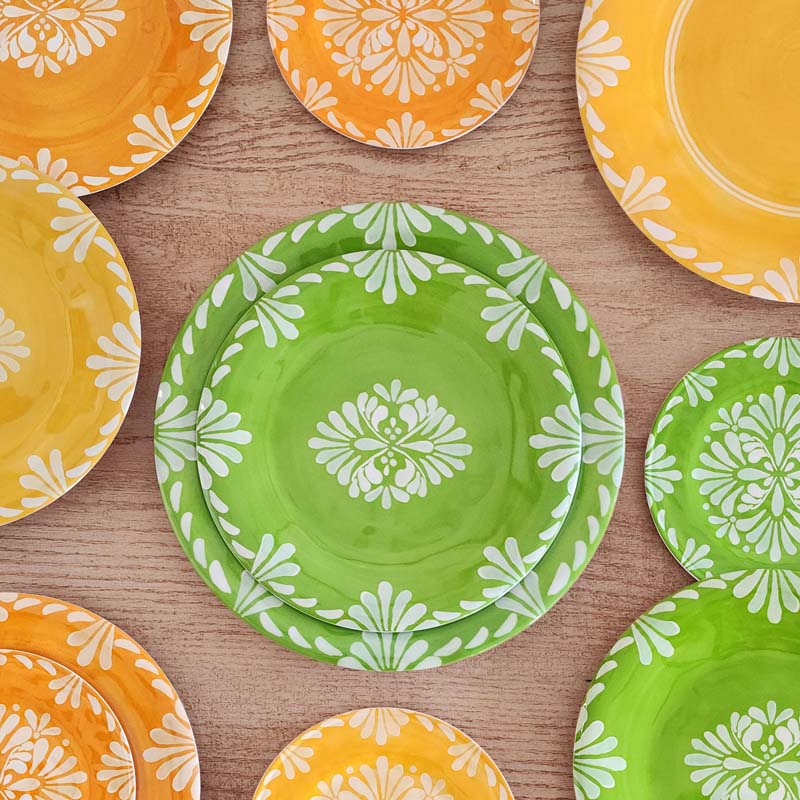 Paloma Appetizer Plates, Set of 4