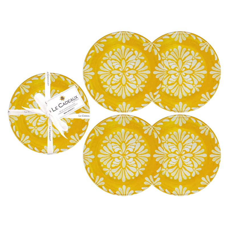 Paloma Appetizer Plates, Set of 4