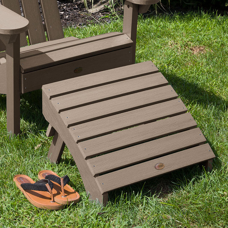 Adirondack Folding Ottoman