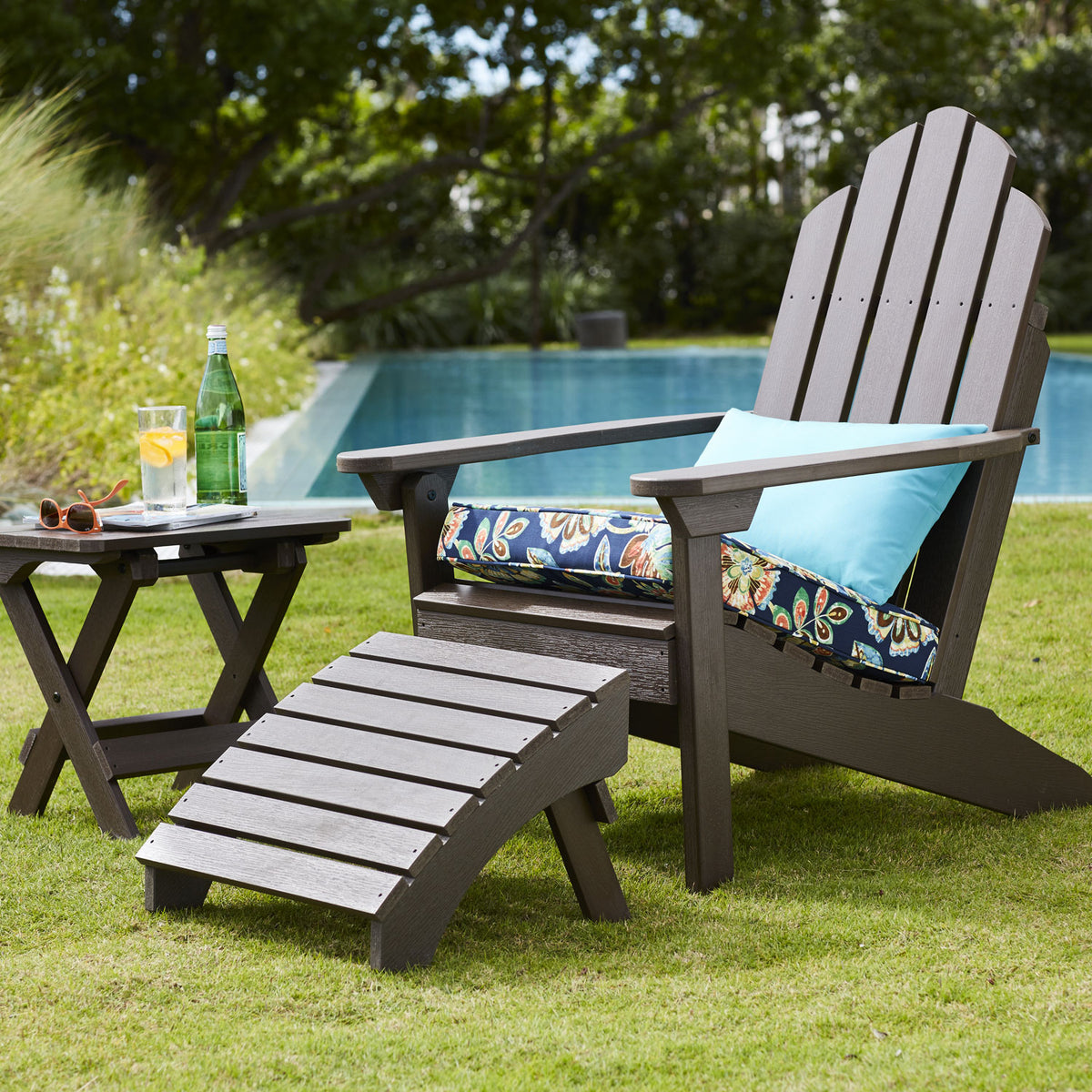 Adirondack Folding Ottoman