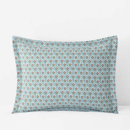 Seraphina Garment Washed Cotton Percale Sham