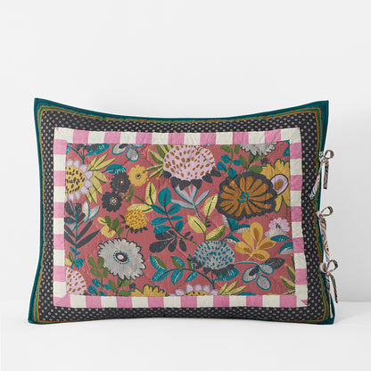 Vintage Wildflower Reversible Quilted Sham