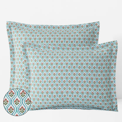 Seraphina Garment Washed Cotton Percale Sham