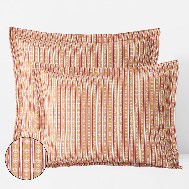 Seraphina Garment Washed Cotton Percale Sham