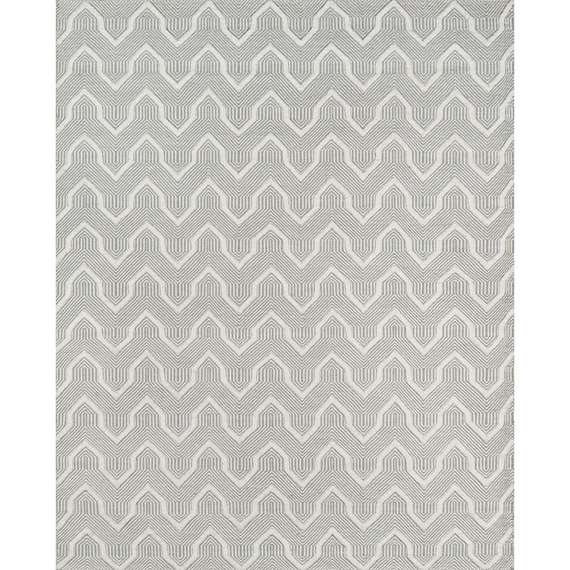Arrow Stripe Handwoven Wool Rug