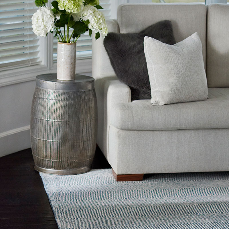 Herringbone Hand Tufted Wool Rug