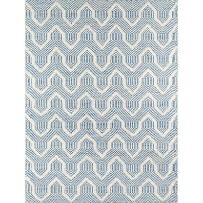 Arrow Stripe Handwoven Wool Rug