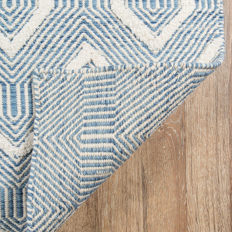 Arrow Stripe Handwoven Wool Rug