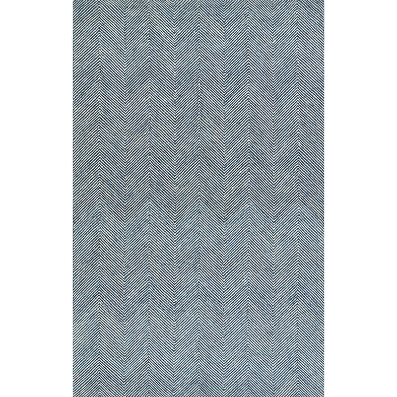 Herringbone Hand Tufted Wool Rug