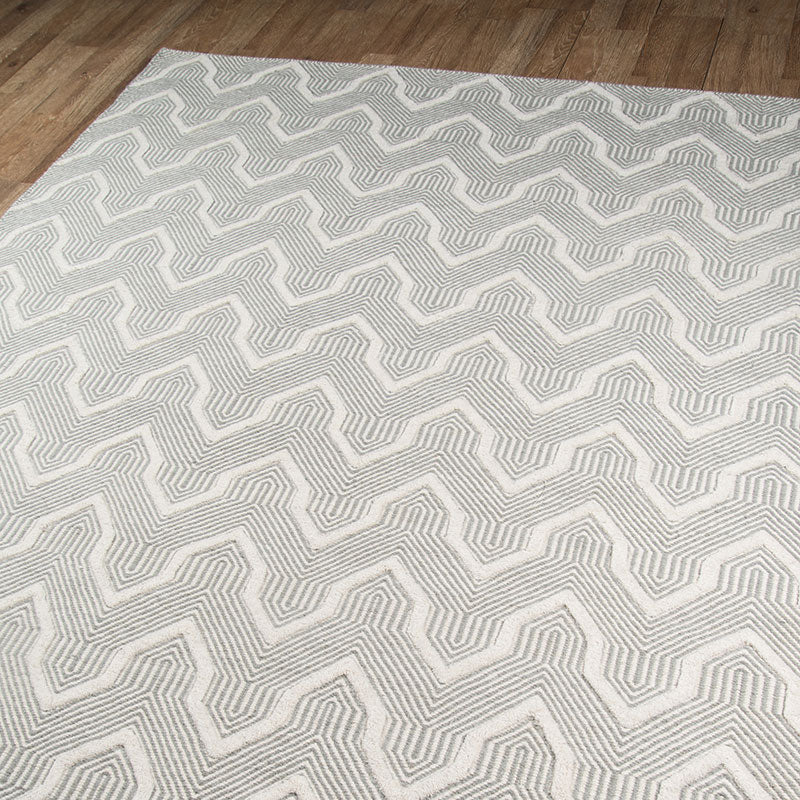 Arrow Stripe Handwoven Wool Rug