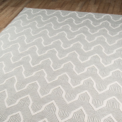 Arrow Stripe Handwoven Wool Rug