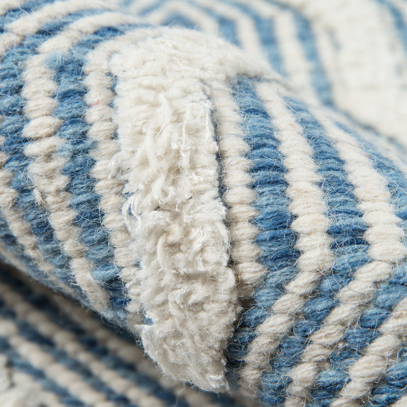 Arrow Stripe Handwoven Wool Rug